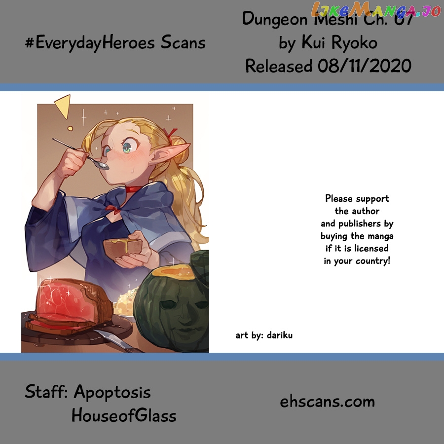 Read Dungeon Meshi EN Manga Online