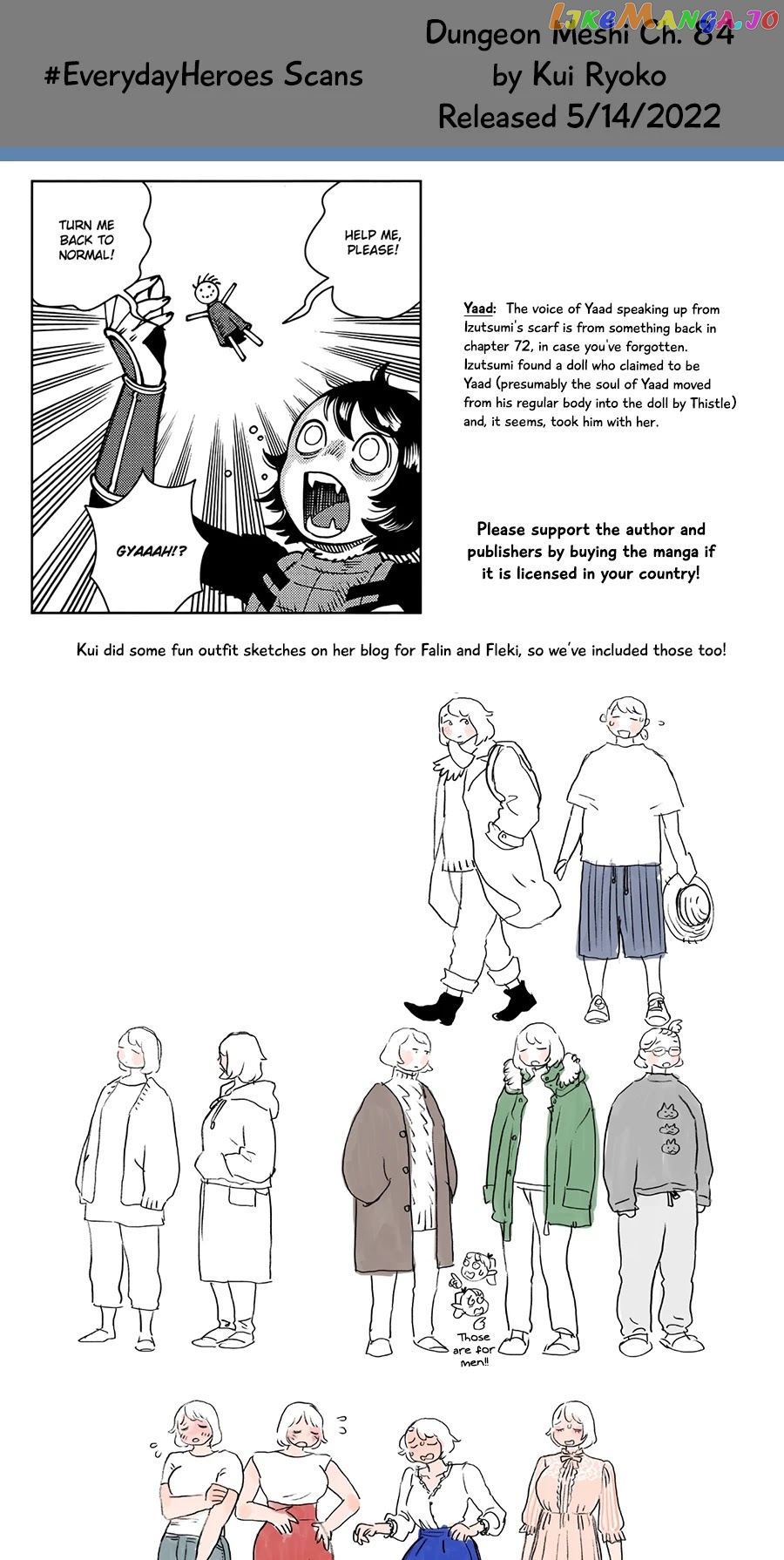 Read Dungeon Meshi EN Manga Online