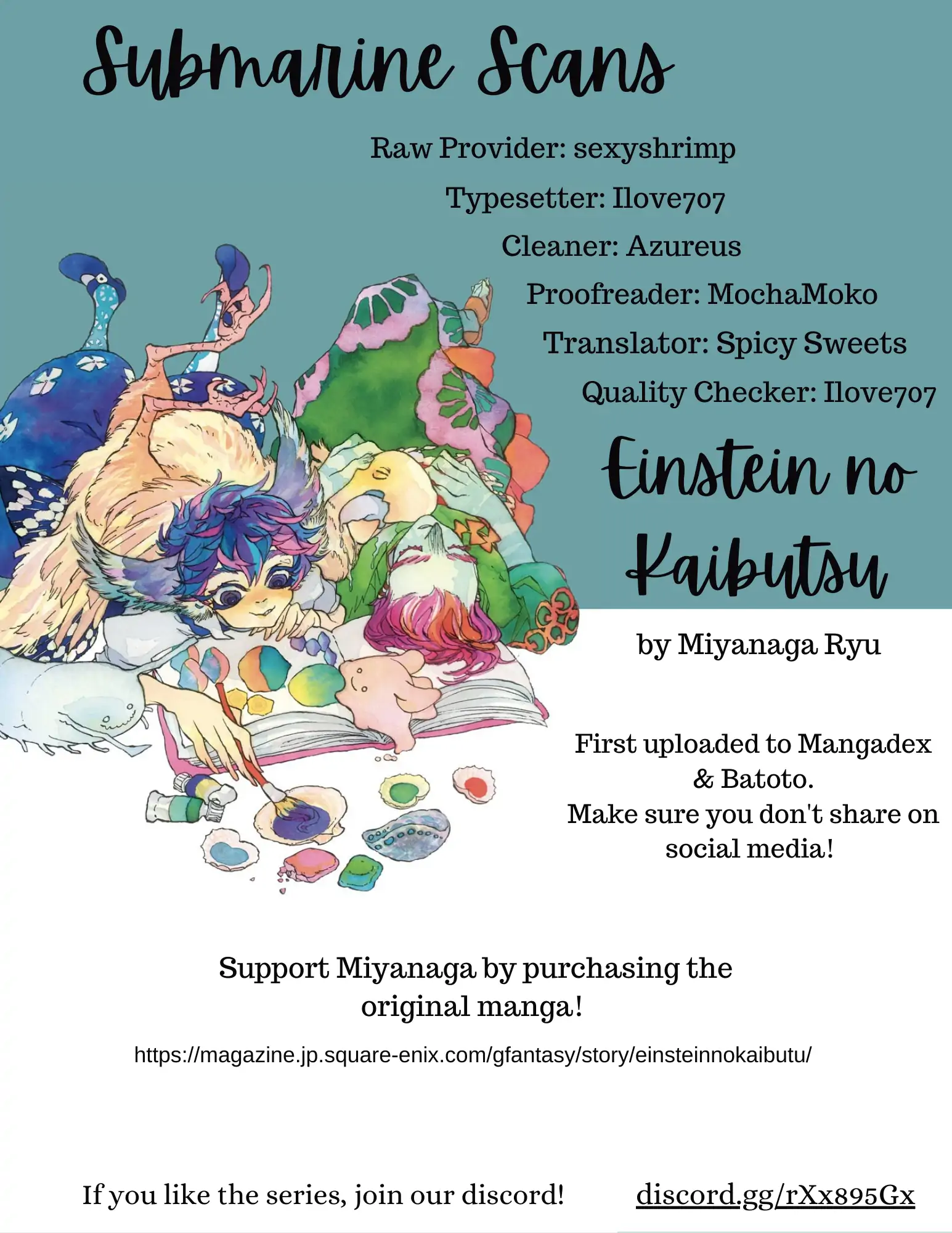 Read Einstein no Kaibutsu EN Manga Online