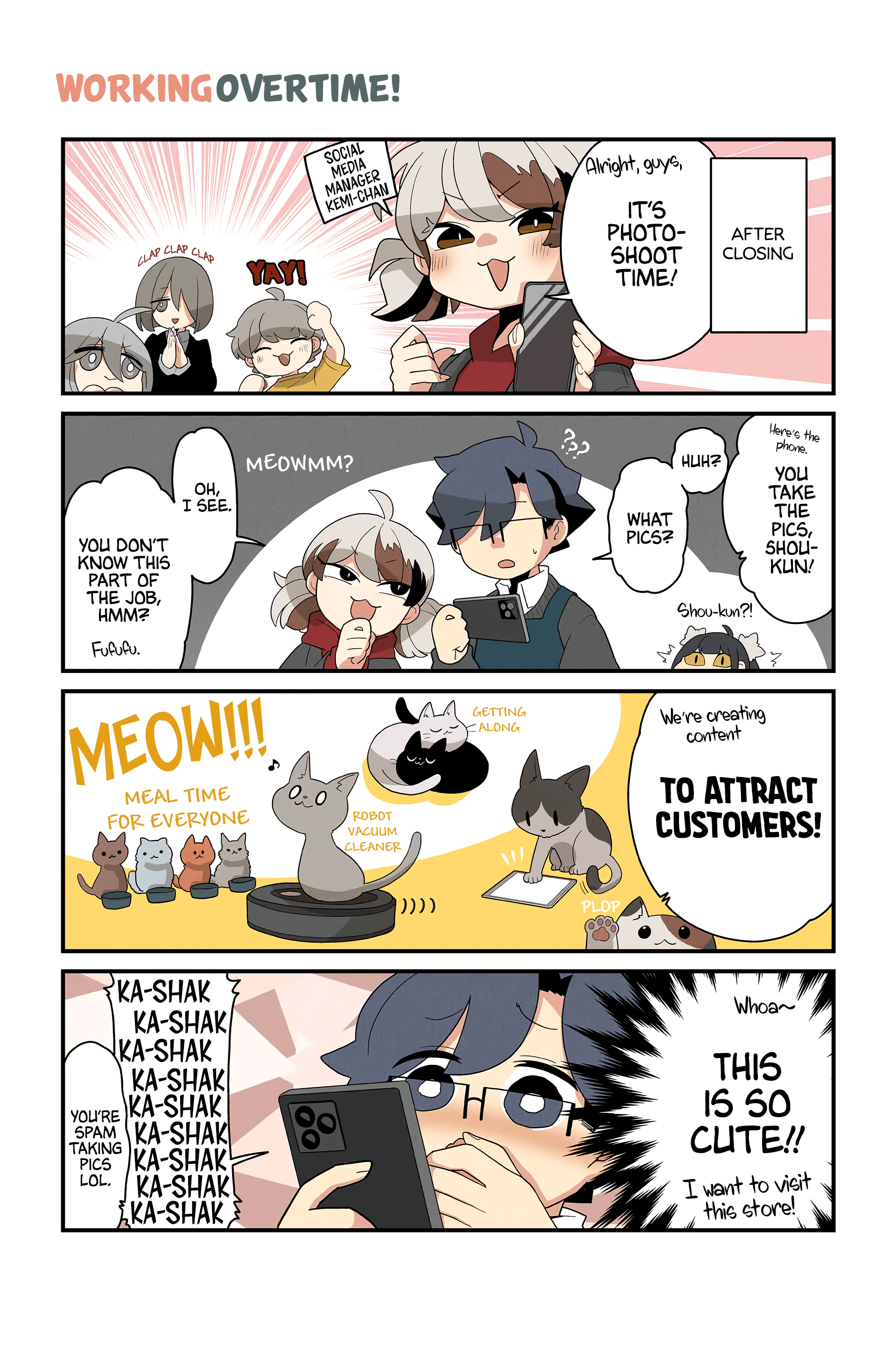 Read Even a Cat's Paw Can Be Useful EN Manga Online