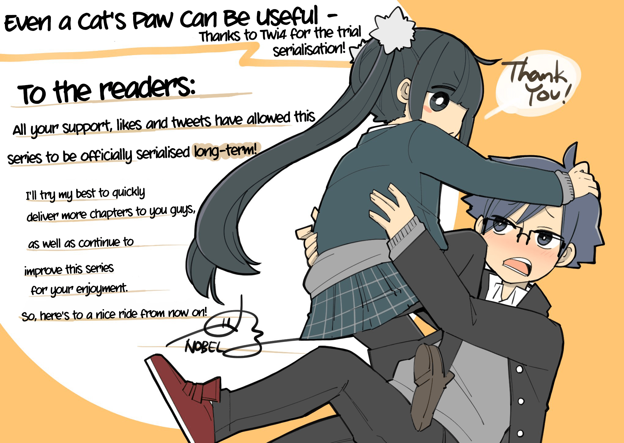 Read Even a Cat's Paw Can Be Useful EN Manga Online