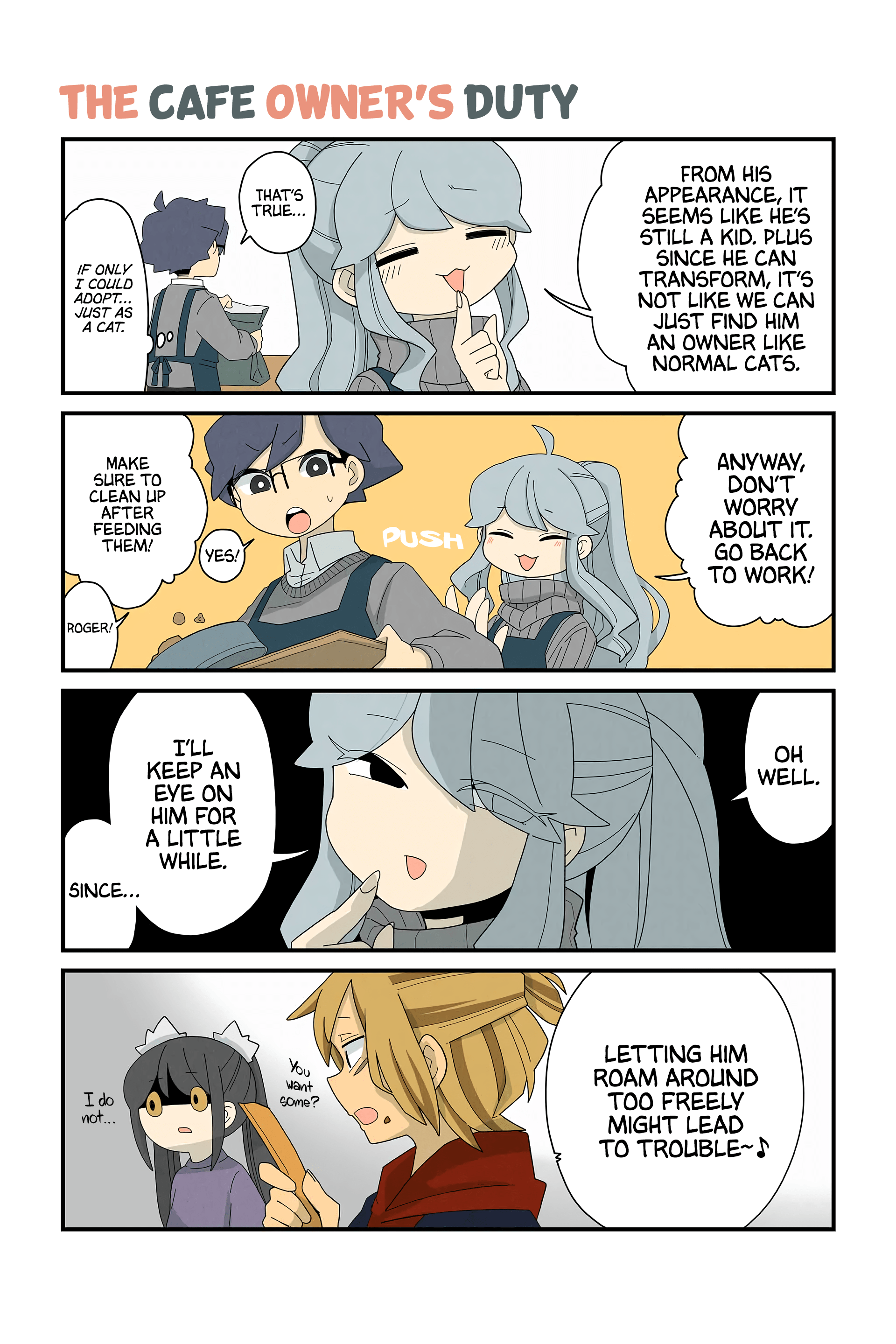 Read Even a Cat's Paw Can Be Useful EN Manga Online