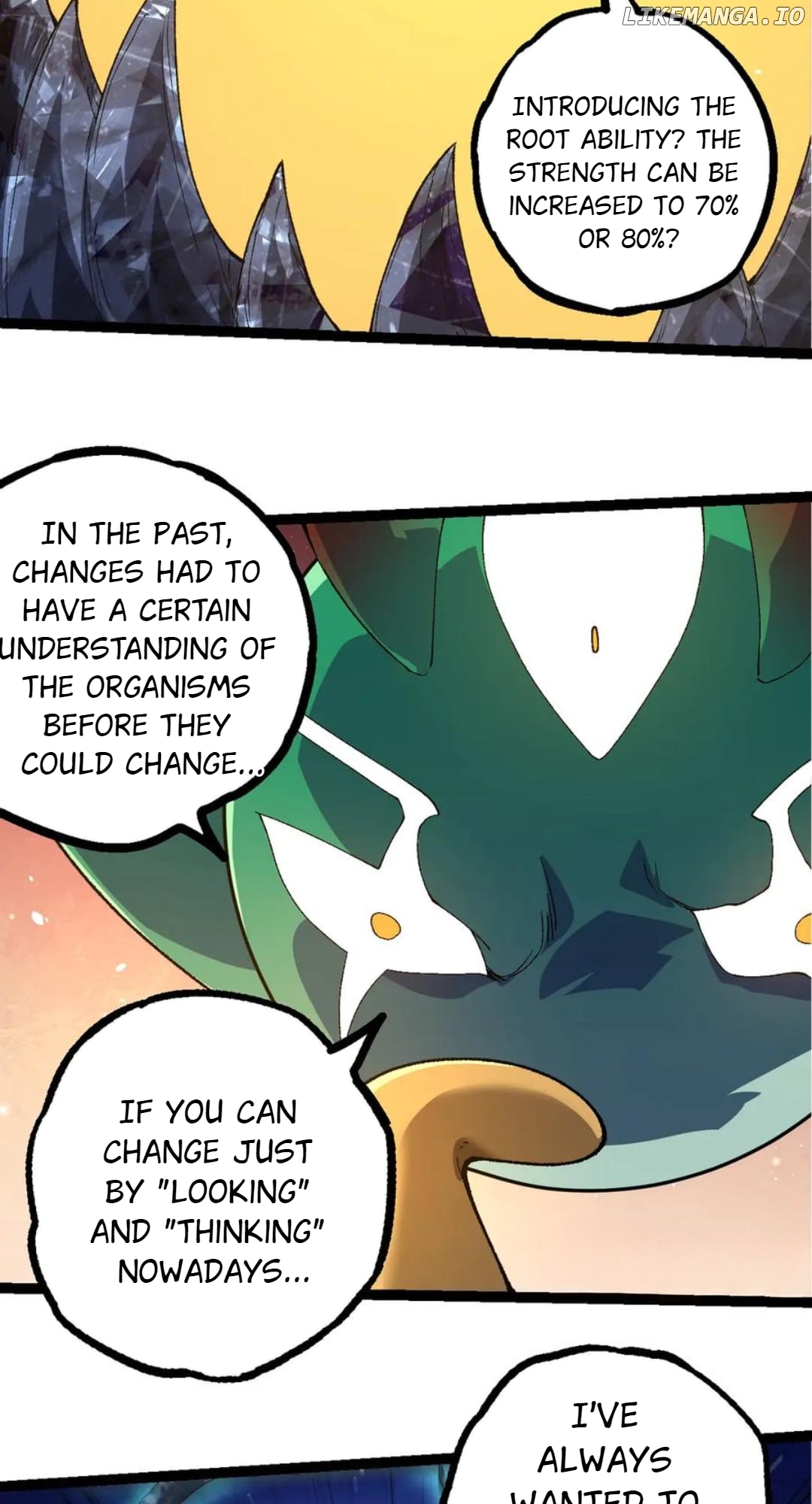 Read Evolution Begins With A Big Tree EN Manga Online
