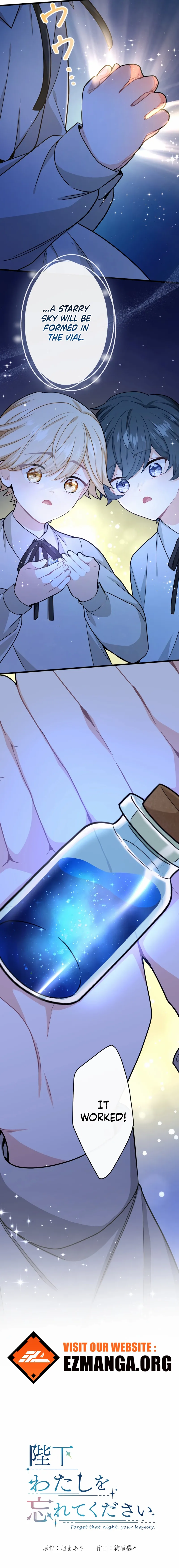 Read Forget That Night, Your Majesty EN Manga Online