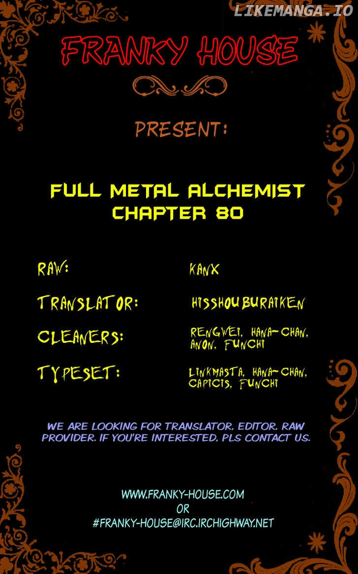 Read Fullmetal Alchemist EN Manga Online