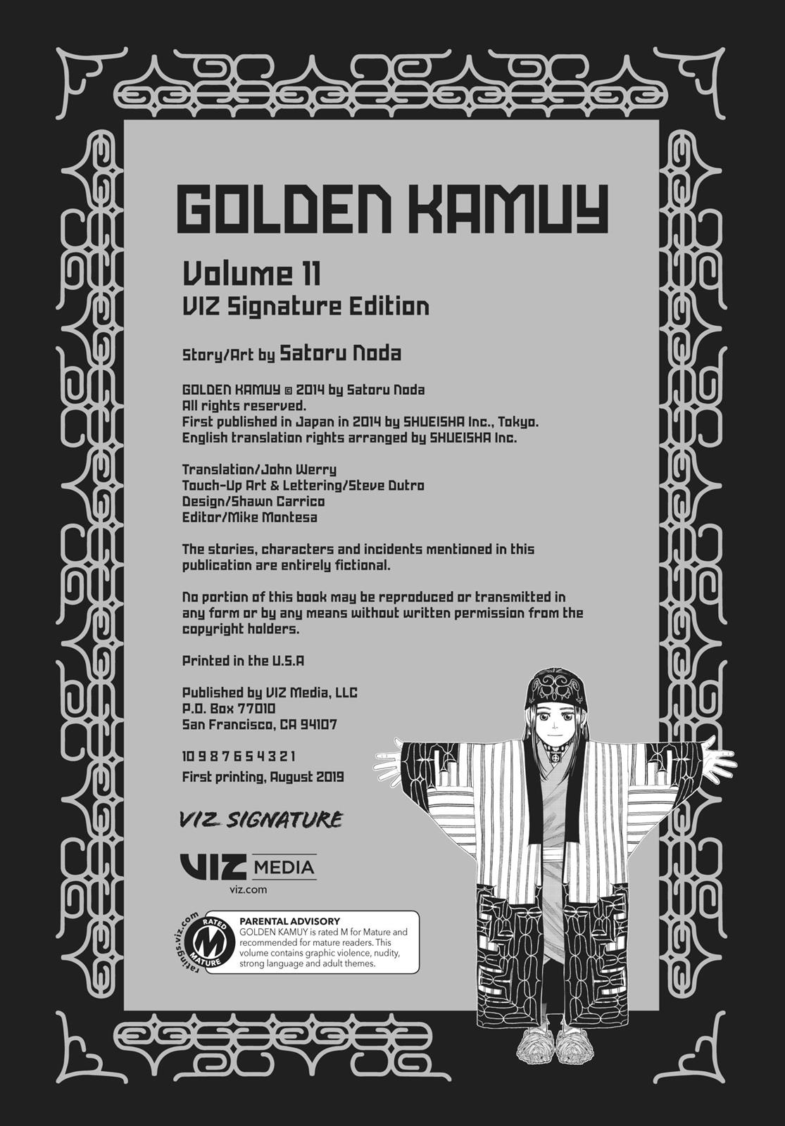 Read Golden Kamuy EN Manga Online