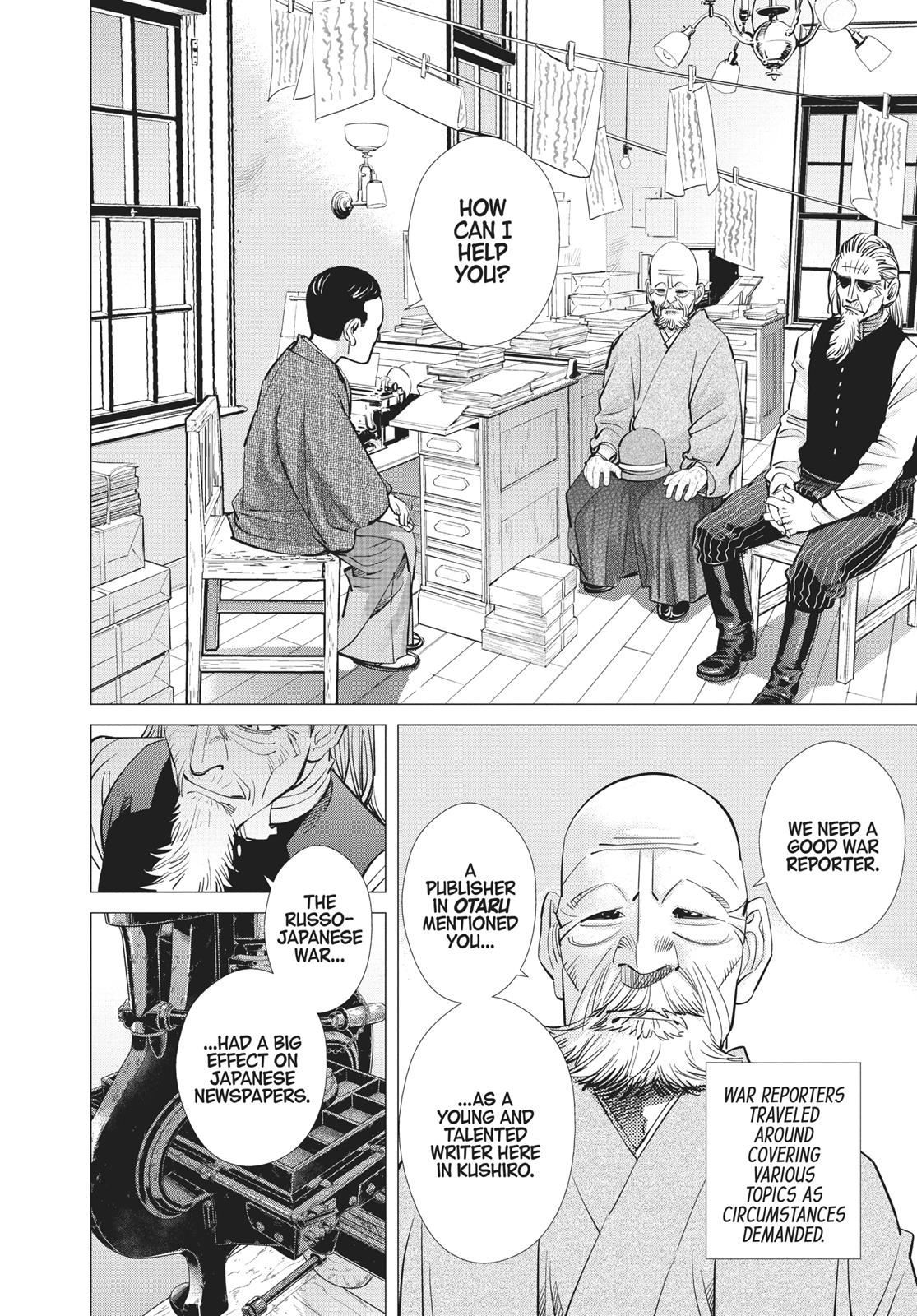 Read Golden Kamuy EN Manga Online