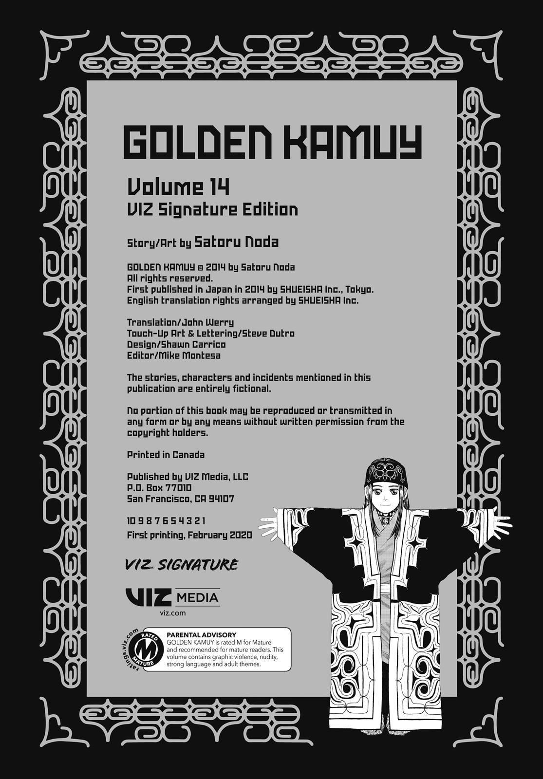 Read Golden Kamuy EN Manga Online