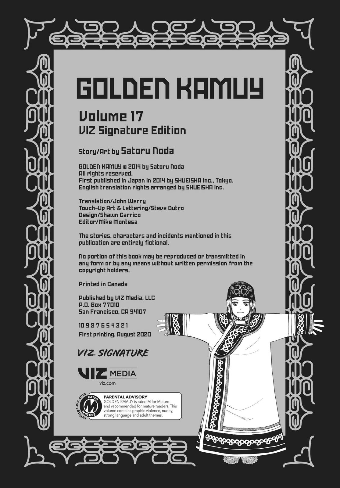 Read Golden Kamuy EN Manga Online