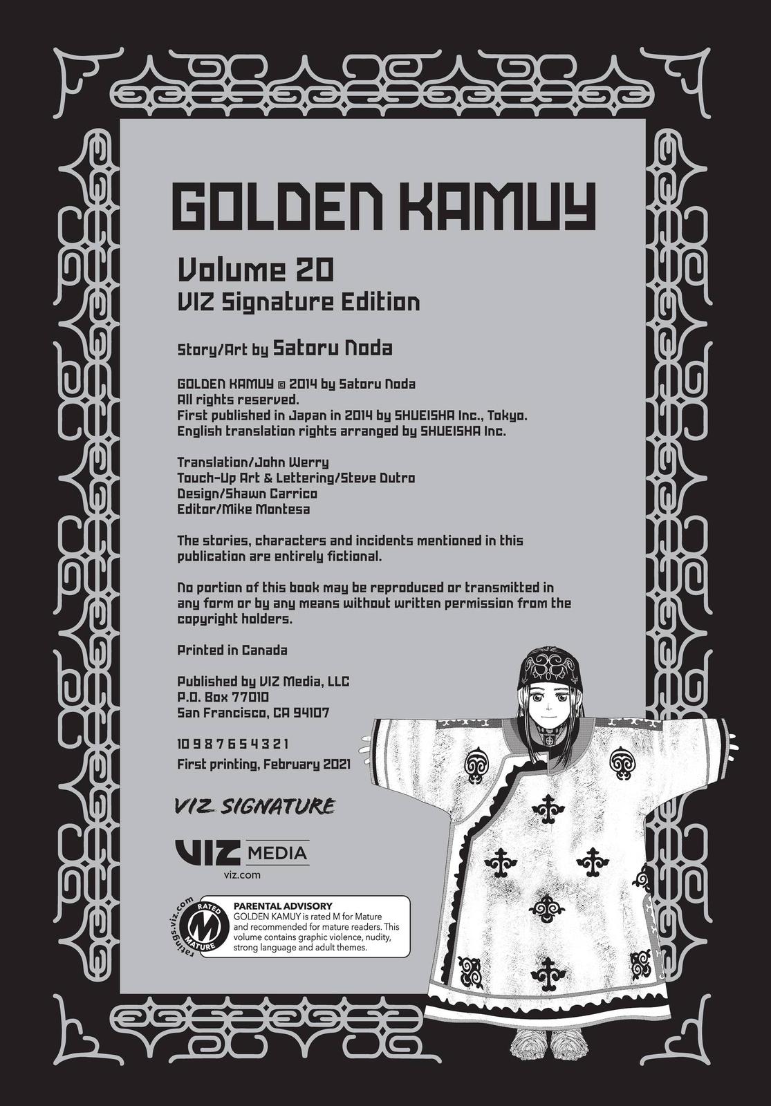 Read Golden Kamuy EN Manga Online