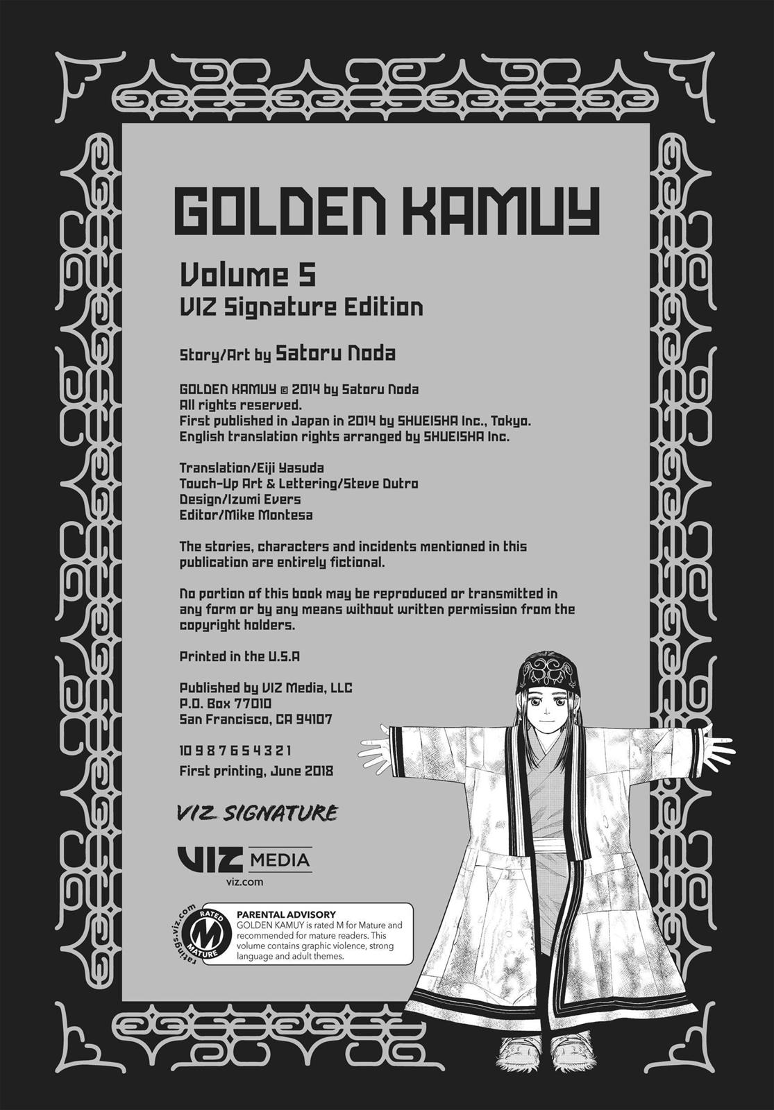 Read Golden Kamuy EN Manga Online