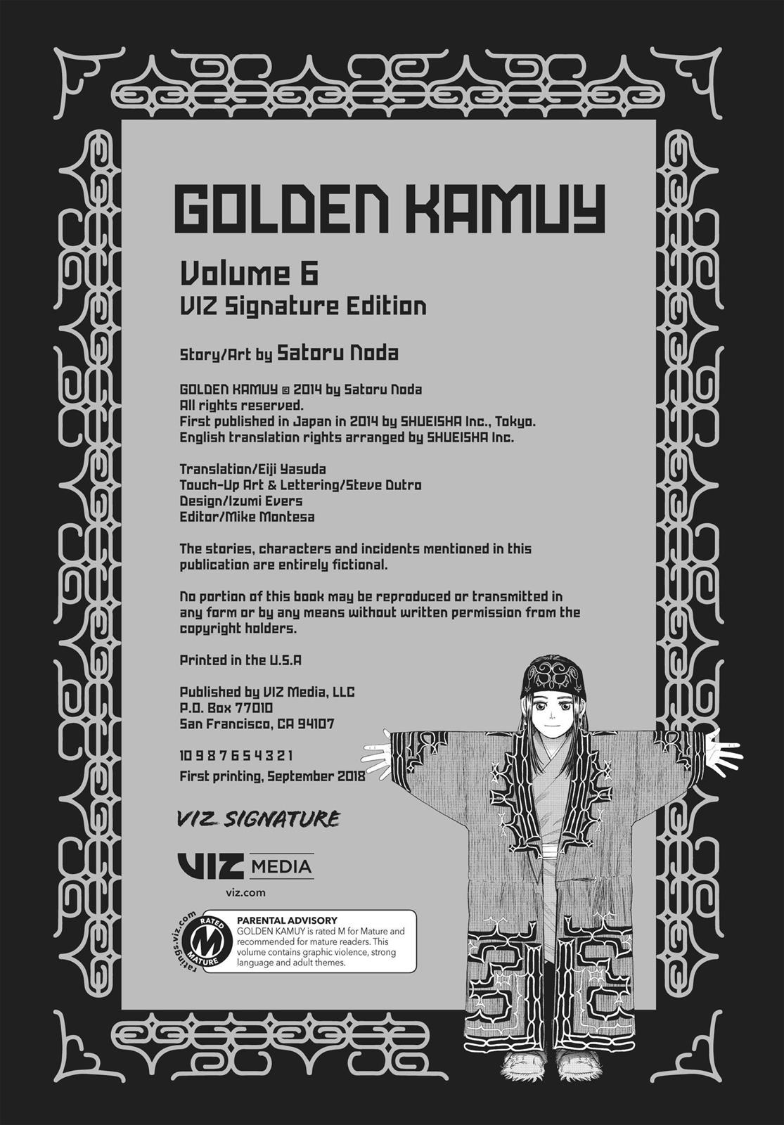 Read Golden Kamuy EN Manga Online