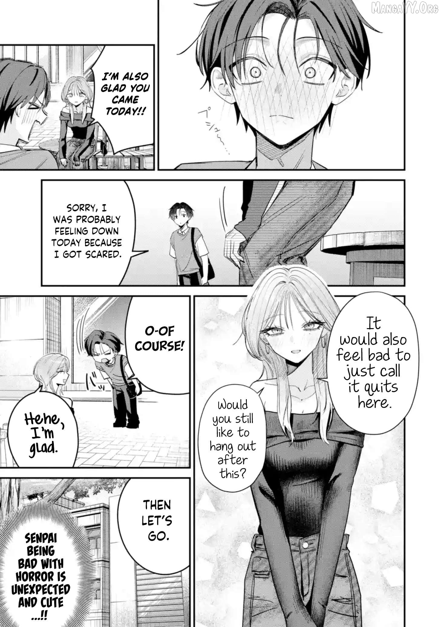 Read Haimiya-senpai wa Kowakute Kawaii Manga Online