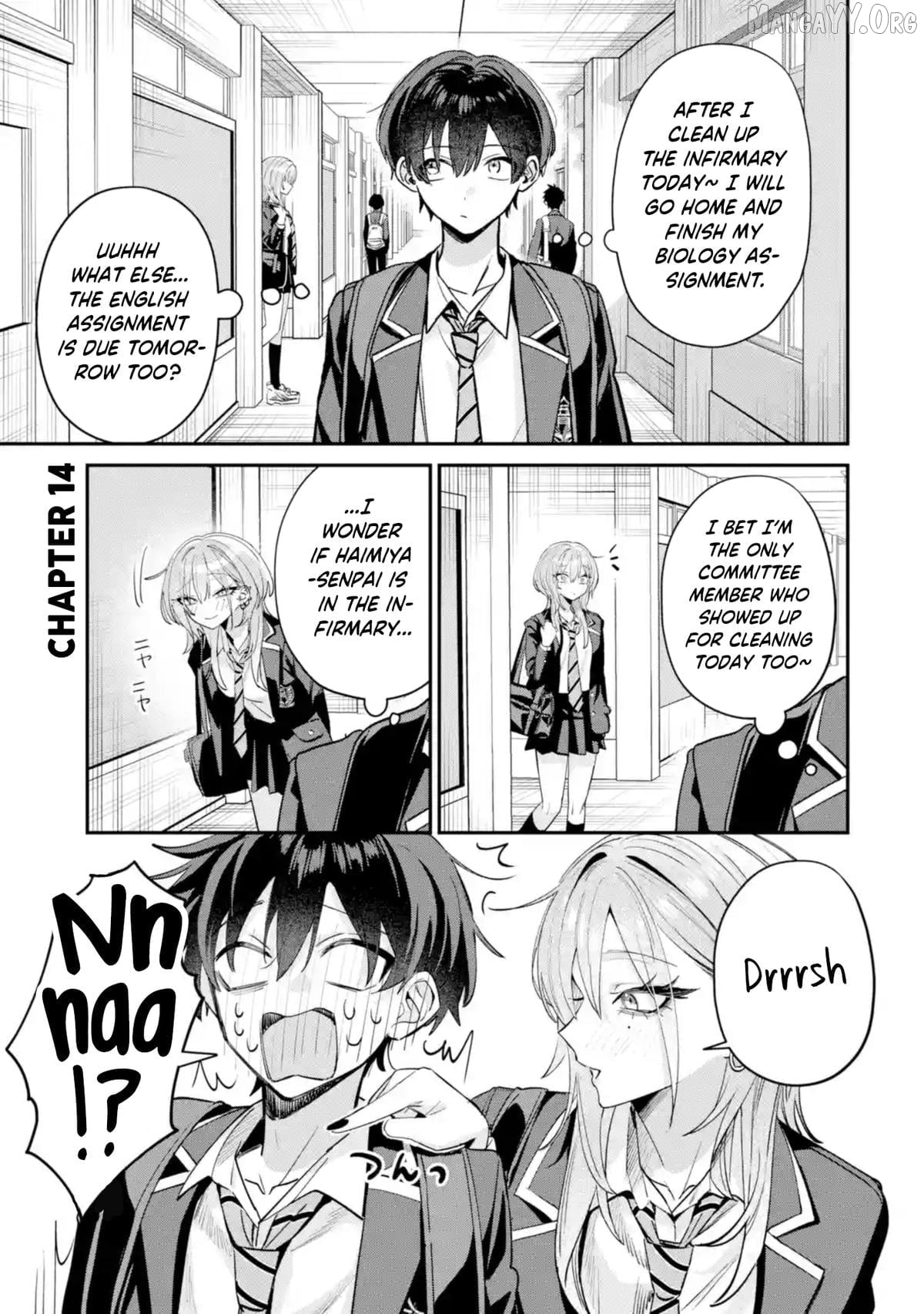 Read Haimiya-senpai wa Kowakute Kawaii Manga Online