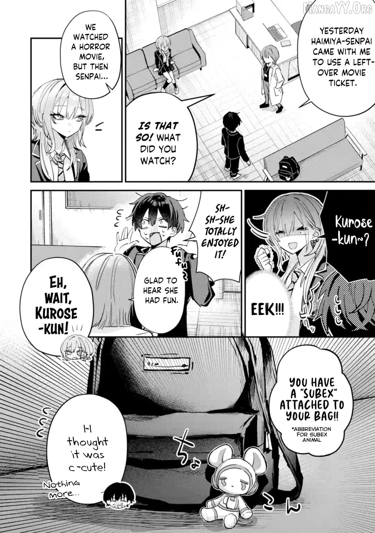 Read Haimiya-senpai wa Kowakute Kawaii Manga Online