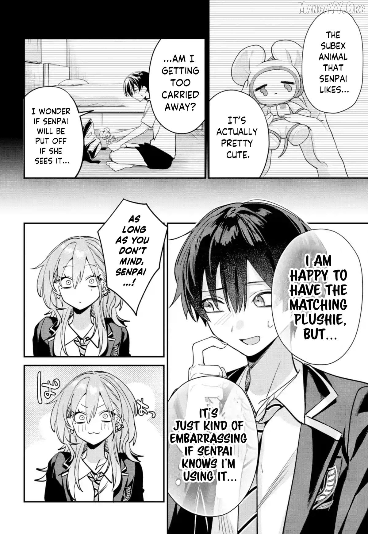 Read Haimiya-senpai wa Kowakute Kawaii Manga Online