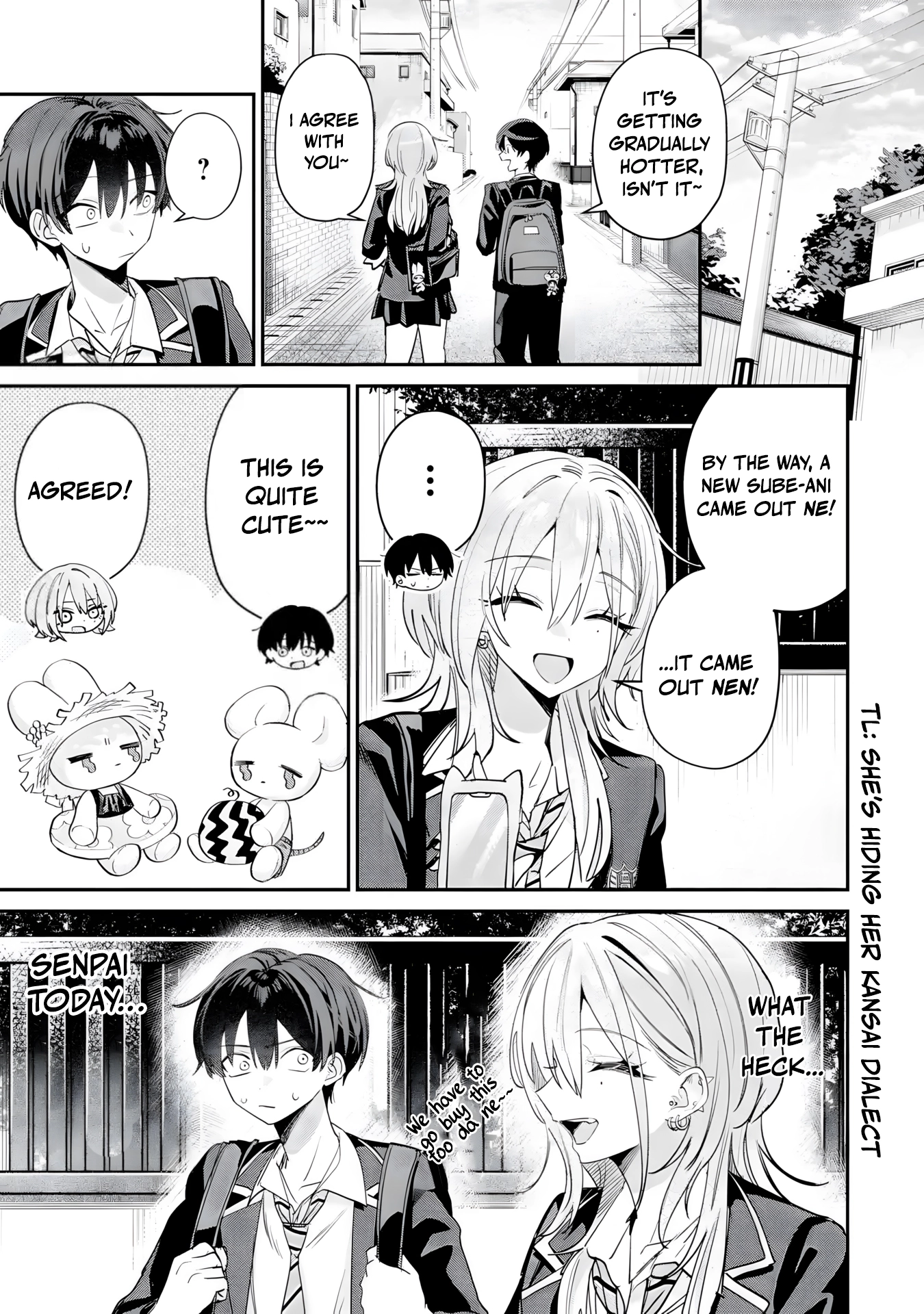 Read Haimiya-senpai wa Kowakute Kawaii Manga Online