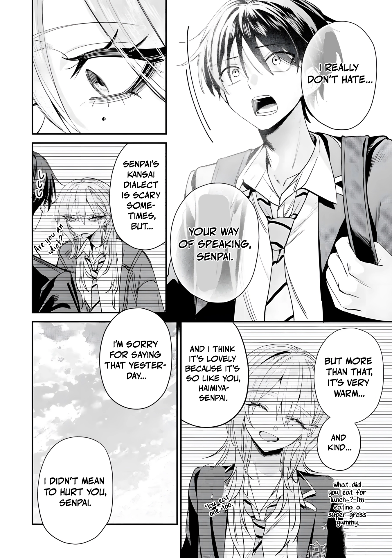 Read Haimiya-senpai wa Kowakute Kawaii Manga Online