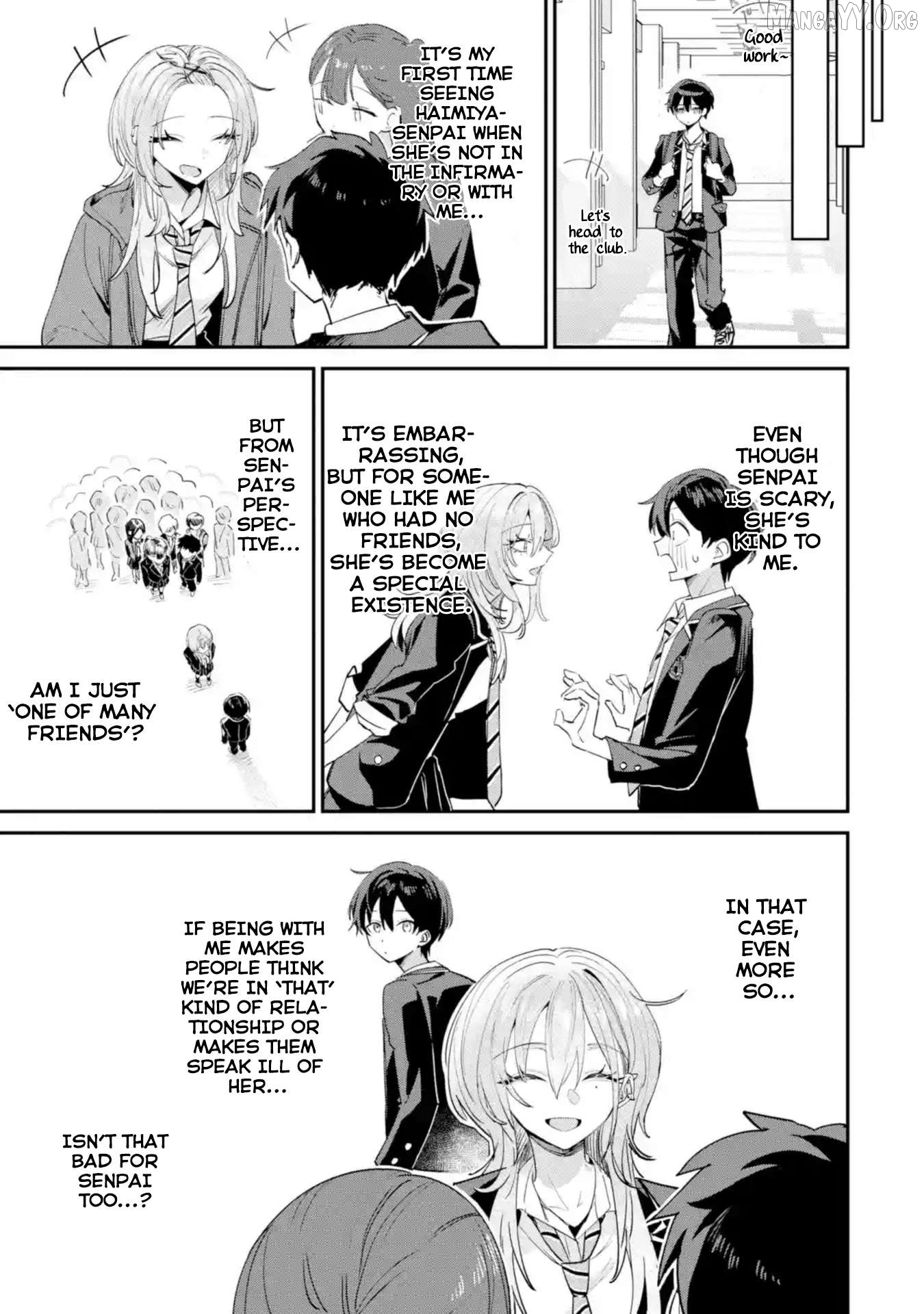 Read Haimiya-senpai wa Kowakute Kawaii Manga Online