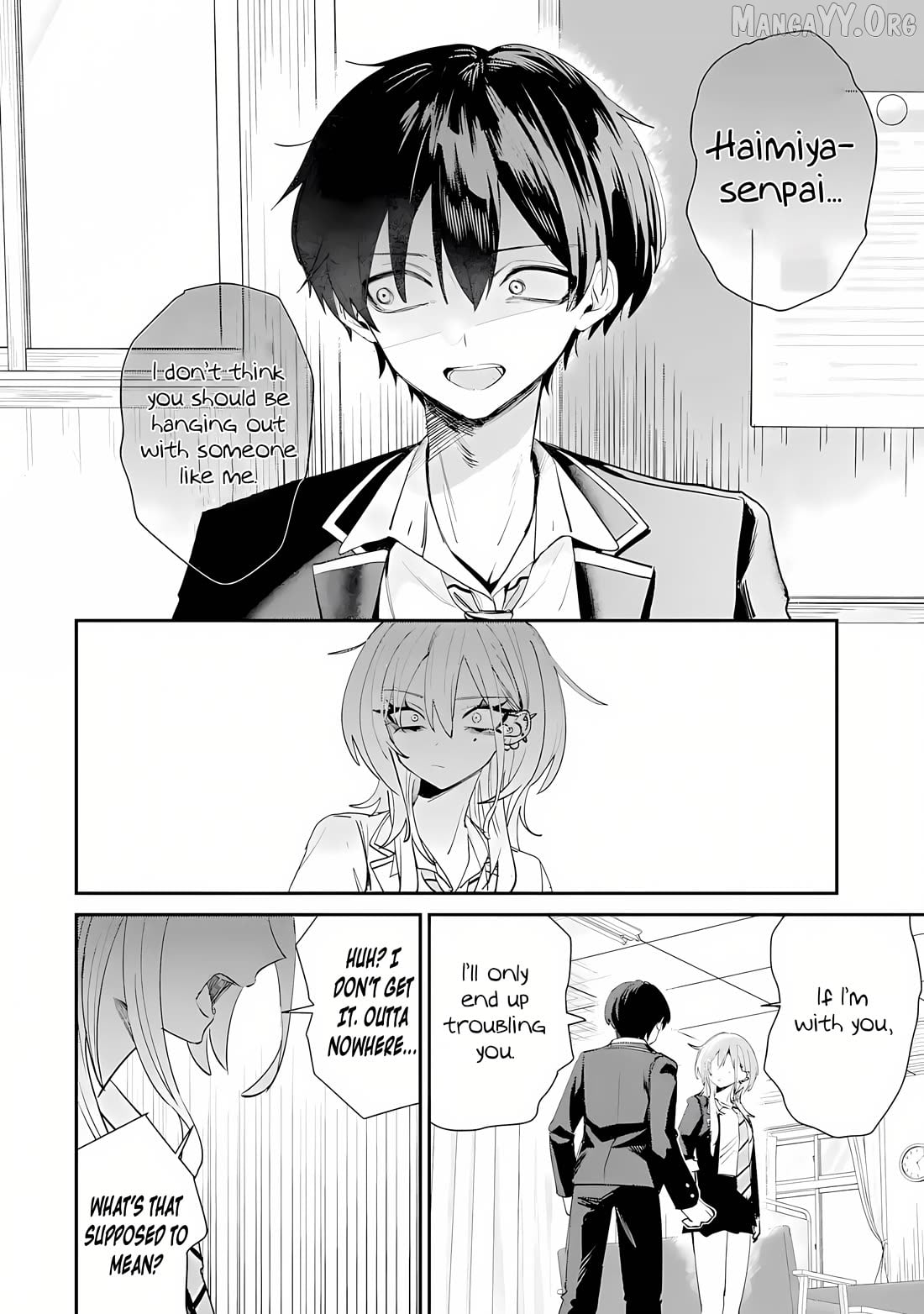 Read Haimiya-senpai wa Kowakute Kawaii Manga Online