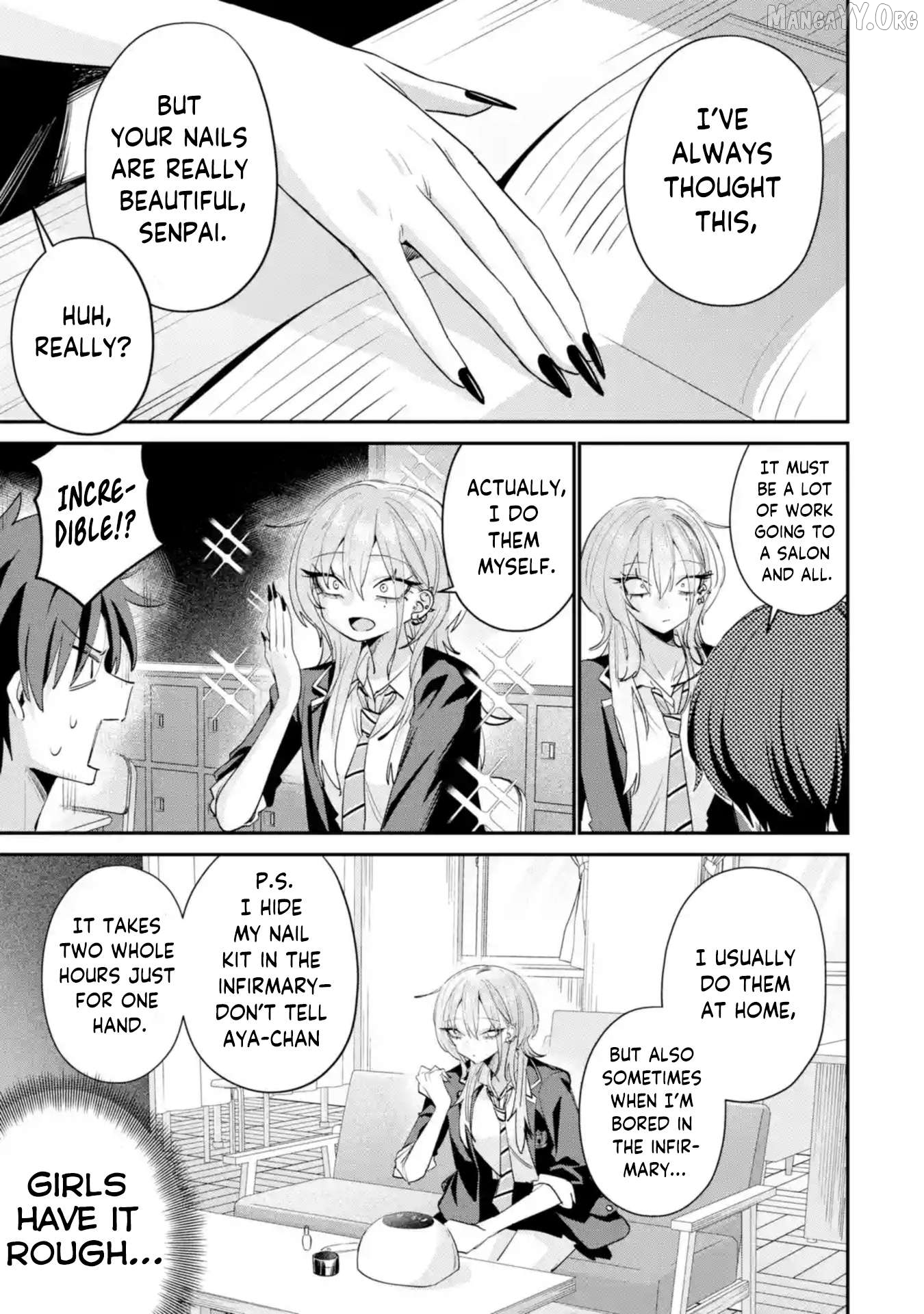 Read Haimiya-senpai wa Kowakute Kawaii Manga Online