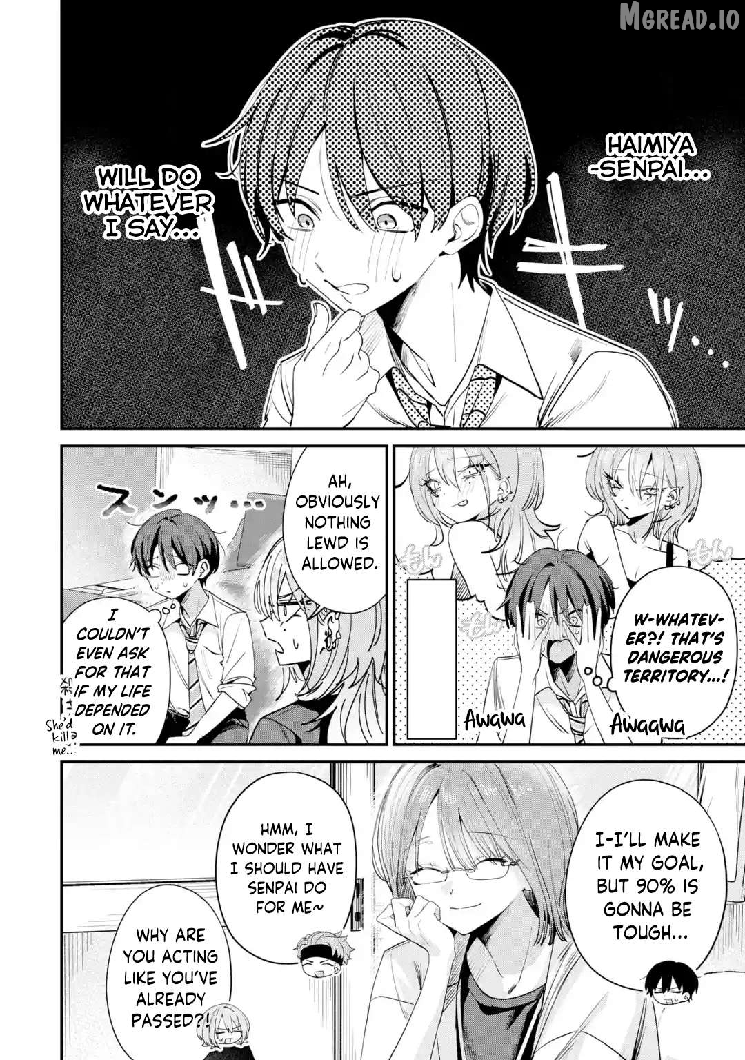 Read Haimiya-senpai wa Kowakute Kawaii Manga Online