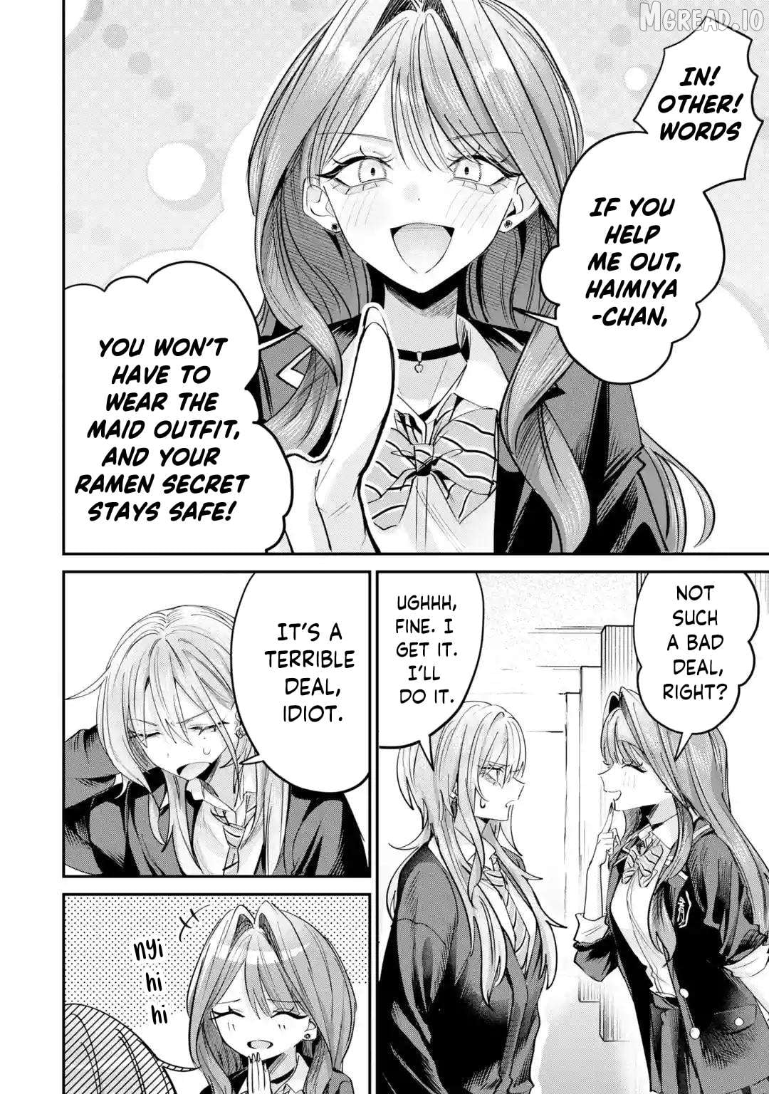 Read Haimiya-senpai wa Kowakute Kawaii Manga Online
