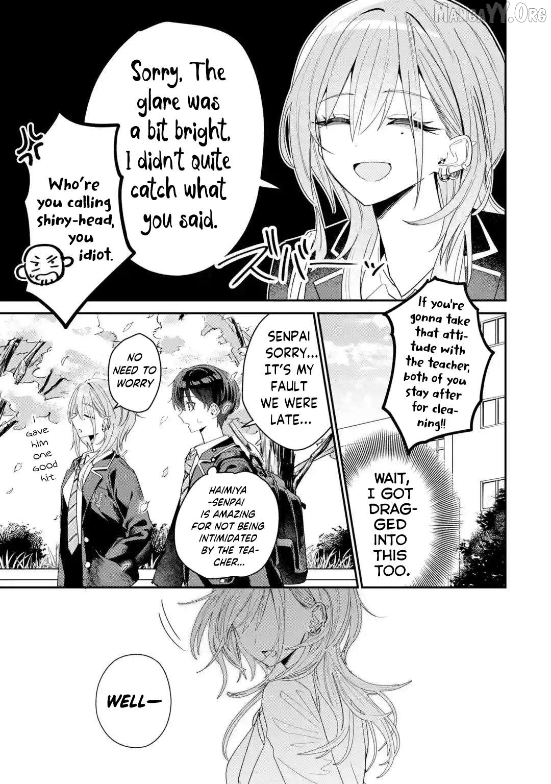 Read Haimiya-senpai wa Kowakute Kawaii Manga Online