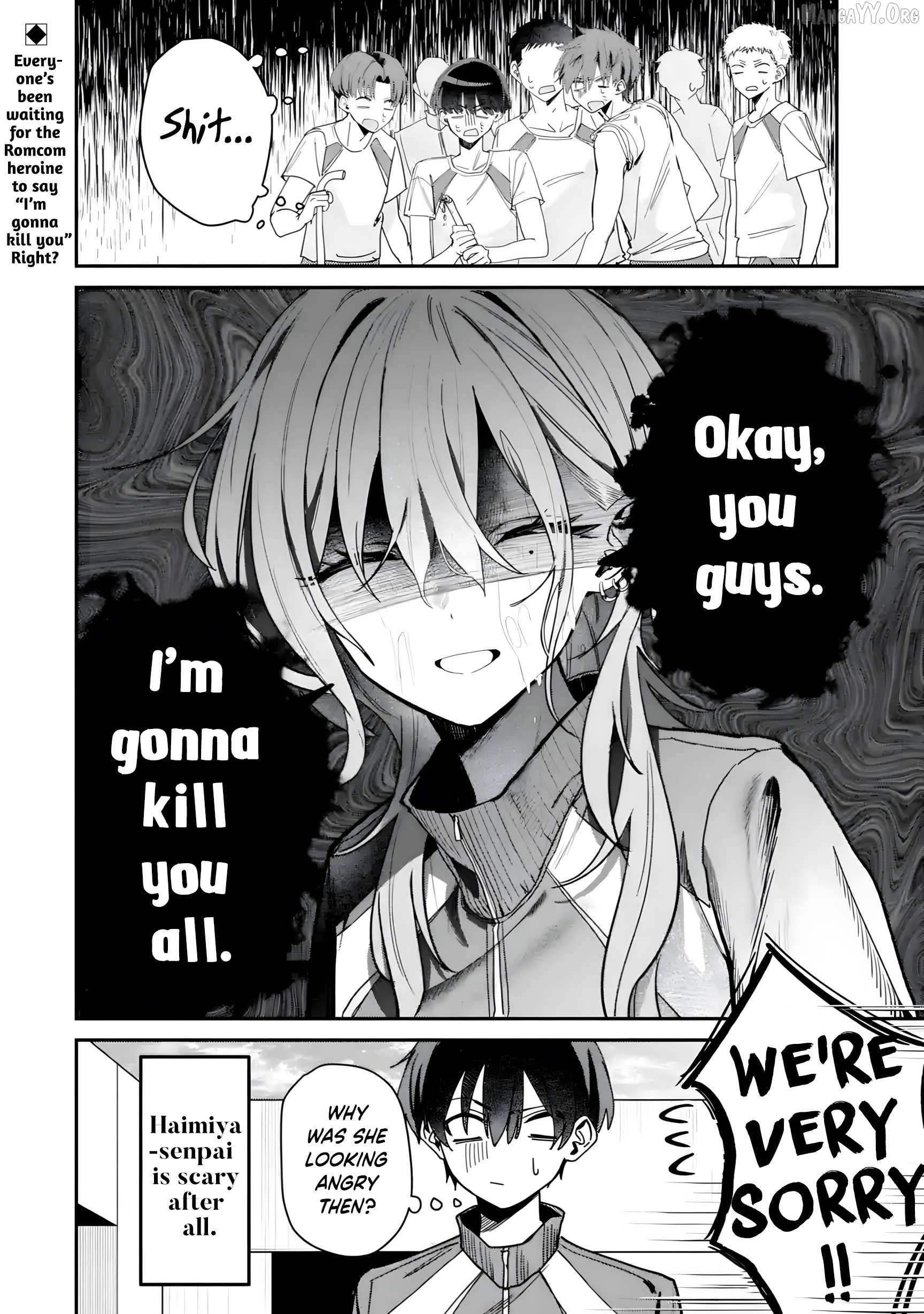 Read Haimiya-senpai wa Kowakute Kawaii Manga Online