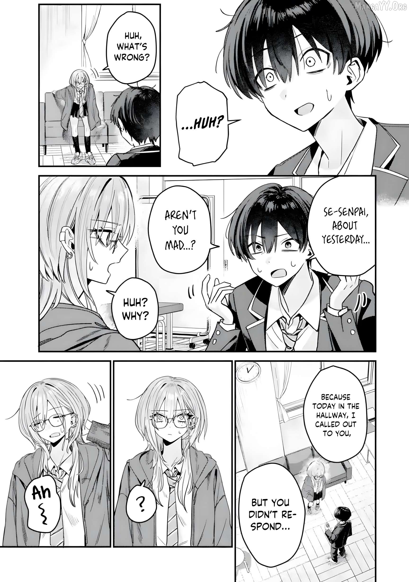 Read Haimiya-senpai wa Kowakute Kawaii Manga Online