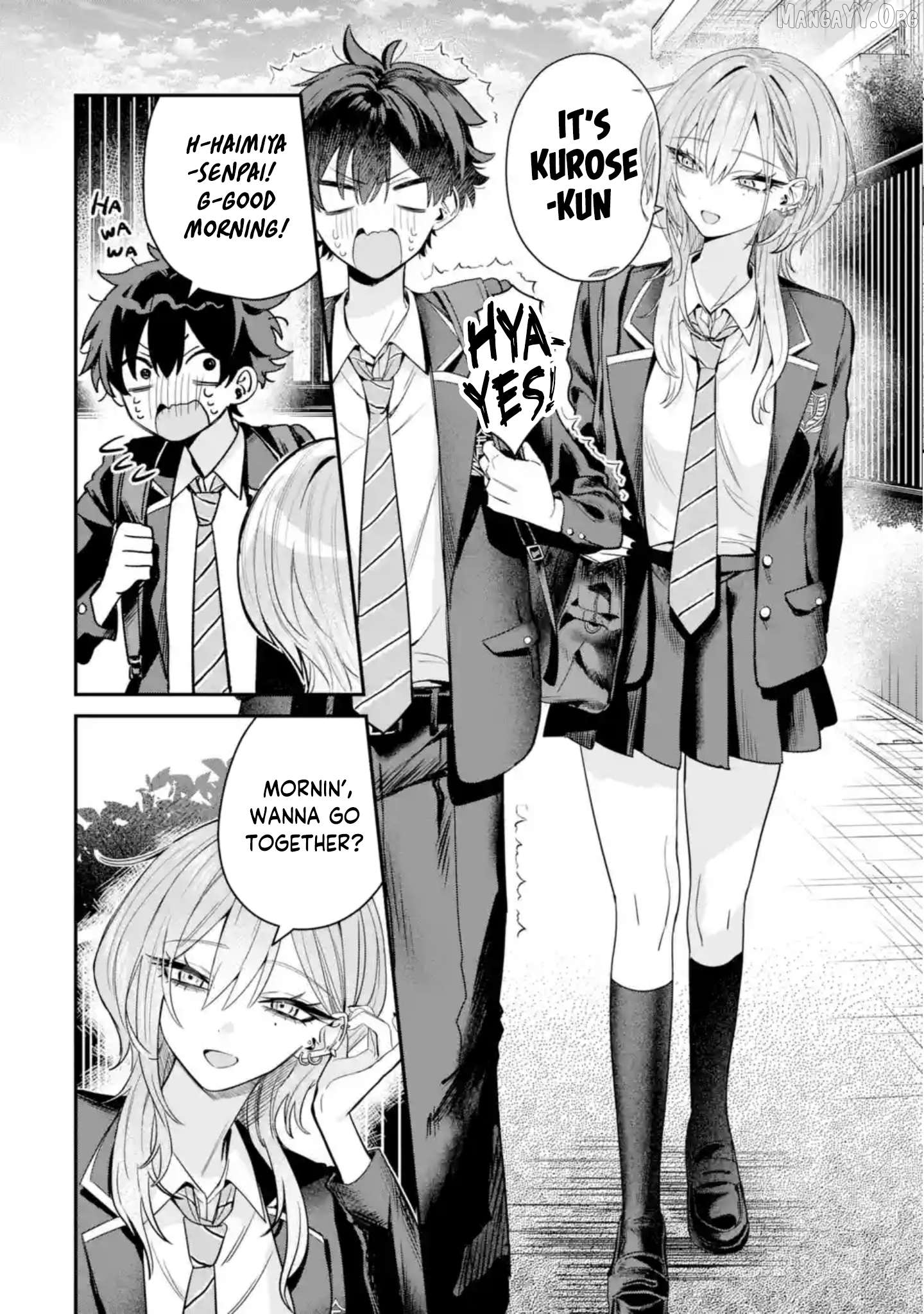 Read Haimiya-senpai wa Kowakute Kawaii Manga Online