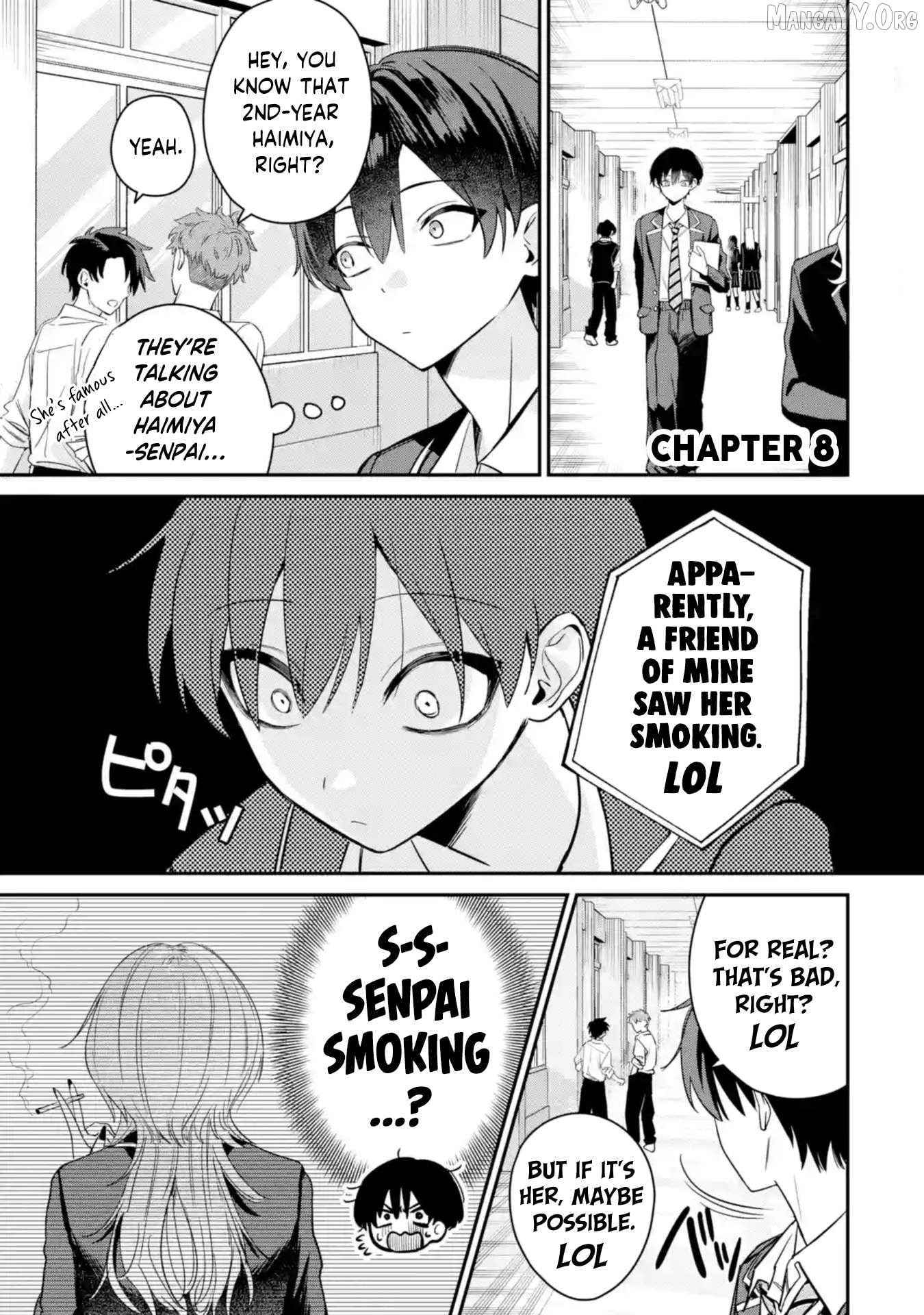 Read Haimiya-senpai wa Kowakute Kawaii Manga Online