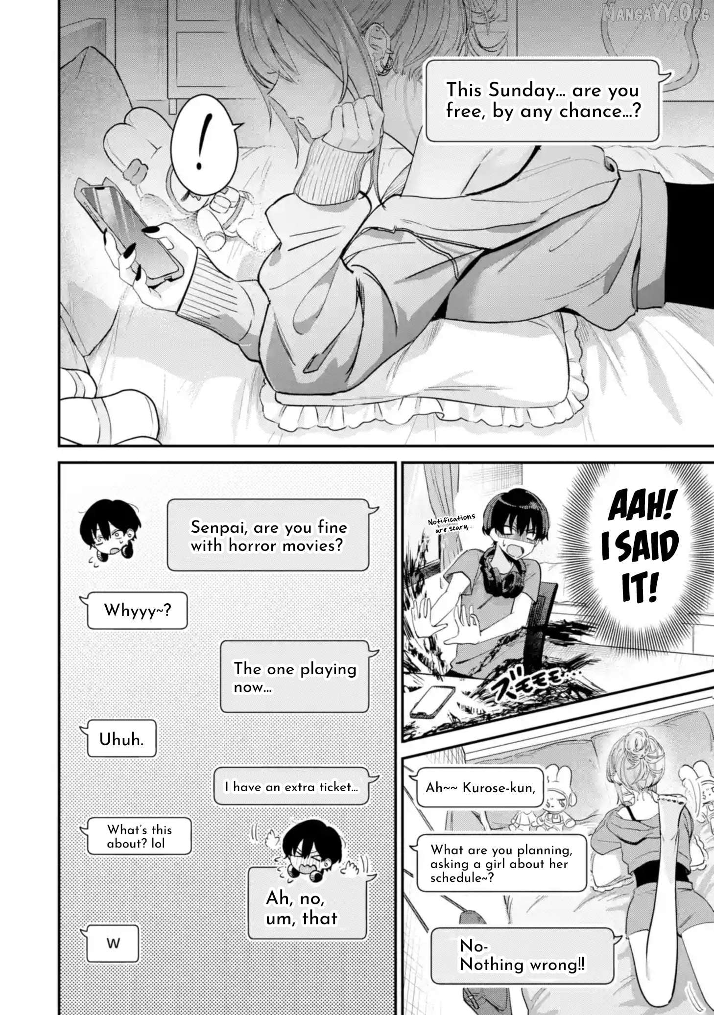 Read Haimiya-senpai wa Kowakute Kawaii Manga Online