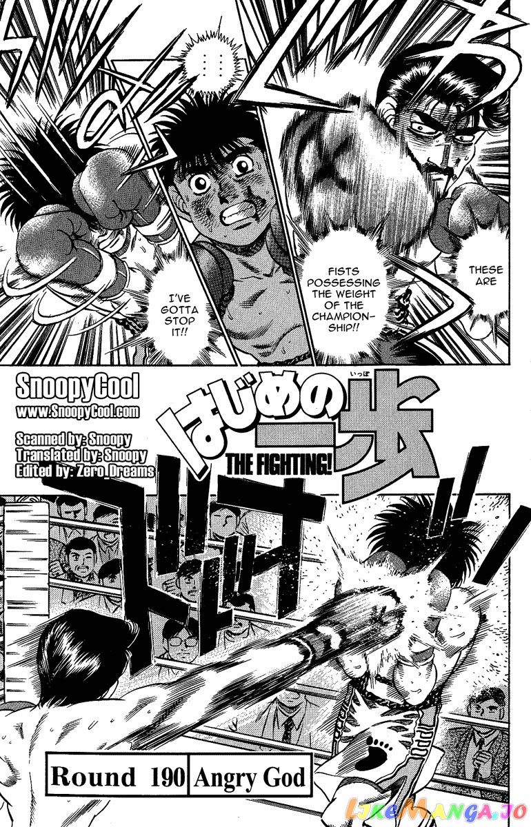 Read Hajime no Ippo EN Manga Online