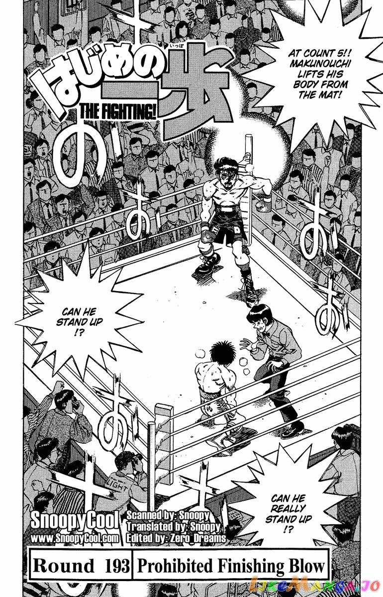 Read Hajime no Ippo EN Manga Online