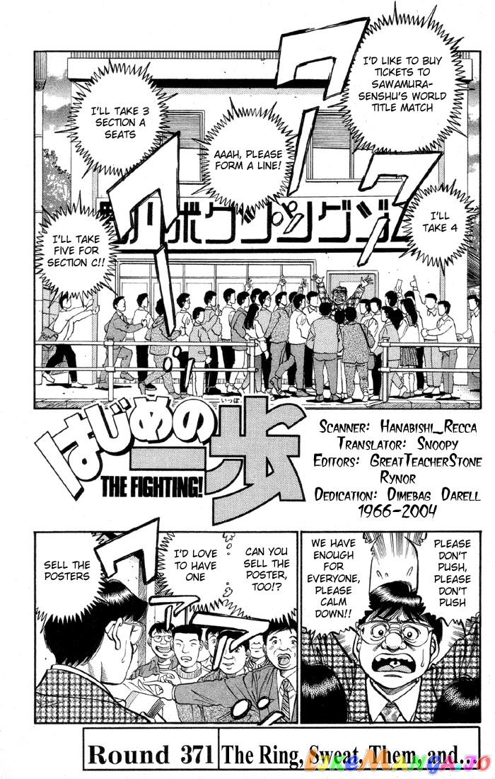 Read Hajime no Ippo EN Manga Online