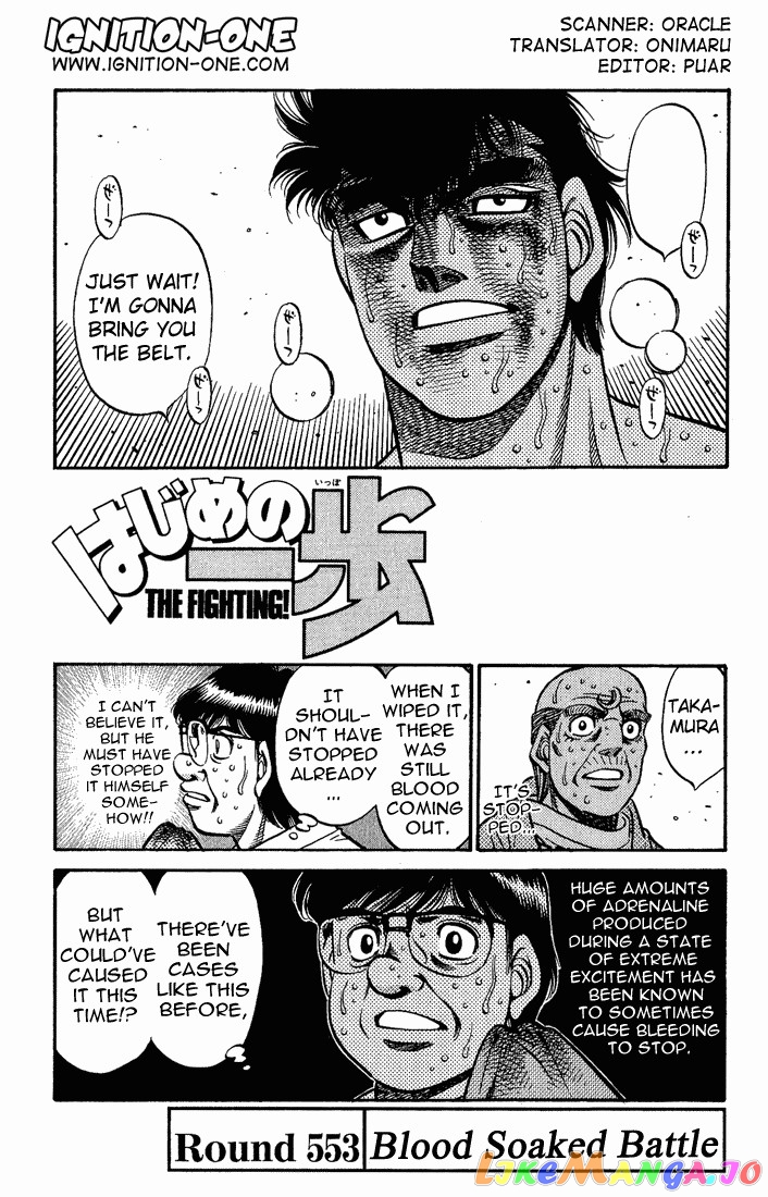 Read Hajime no Ippo EN Manga Online