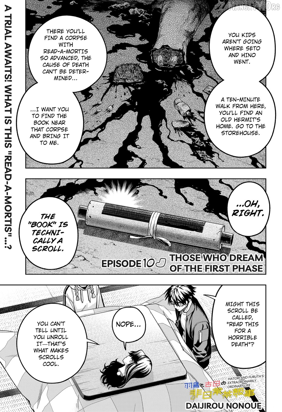 Read Hatori and Furuta's Extraordinarily Ordinary Life EN Manga Online