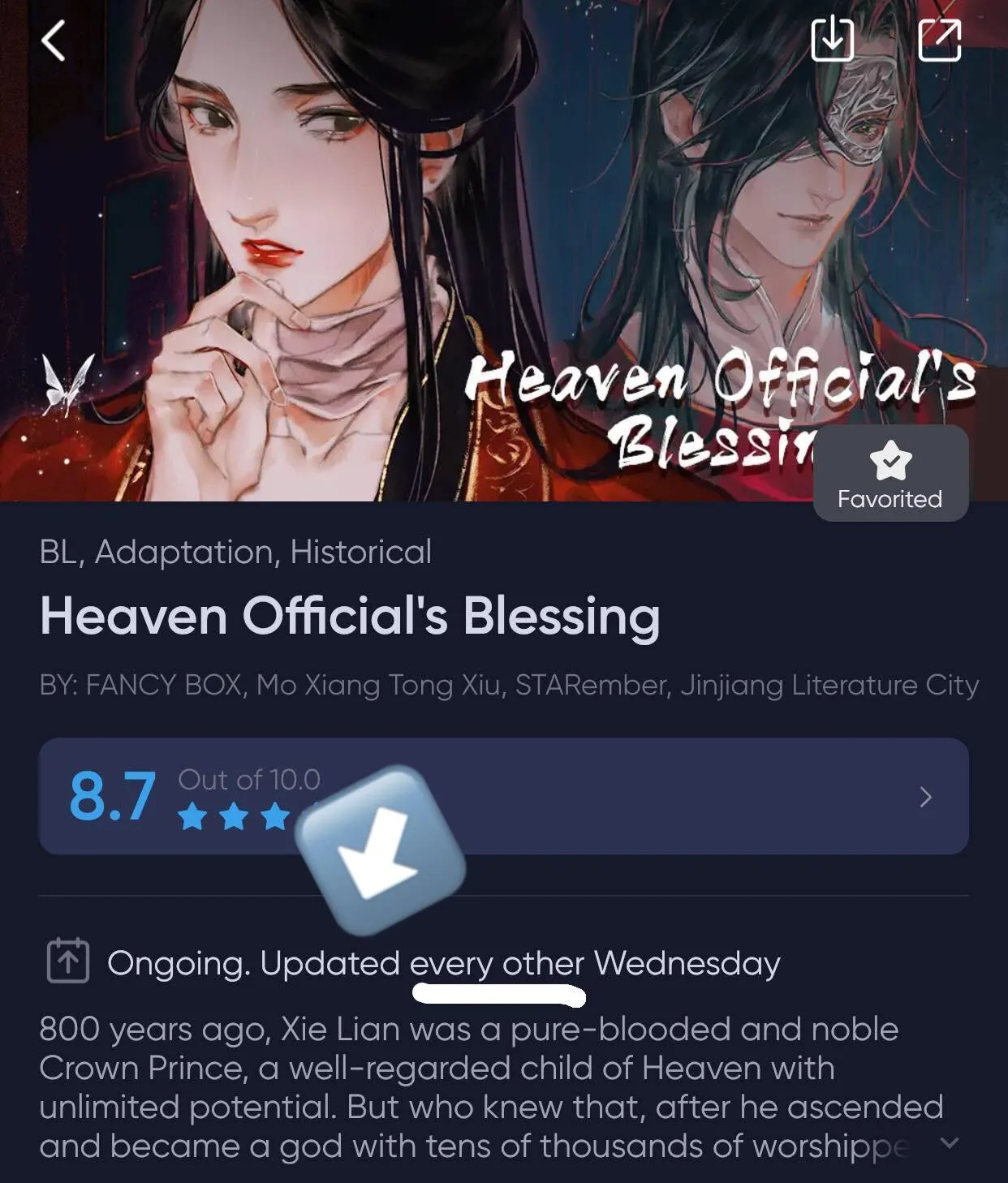 Read Heaven Official's Blessing EN Manga Online