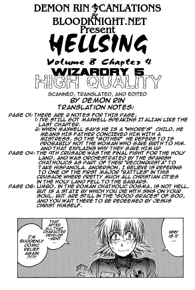 Read Hellsing EN Manga Online