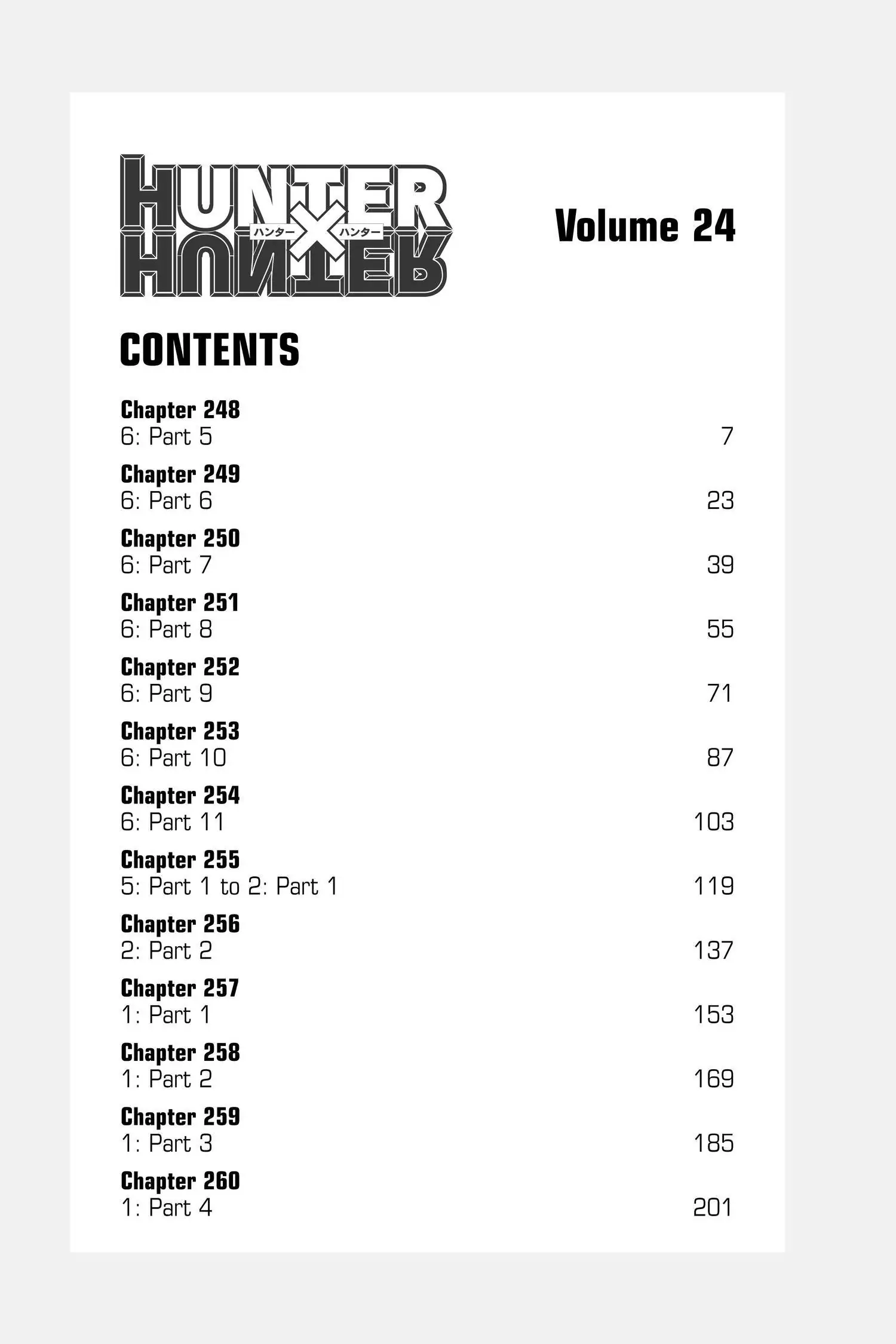 Read Hunter x Hunter EN Manga Online