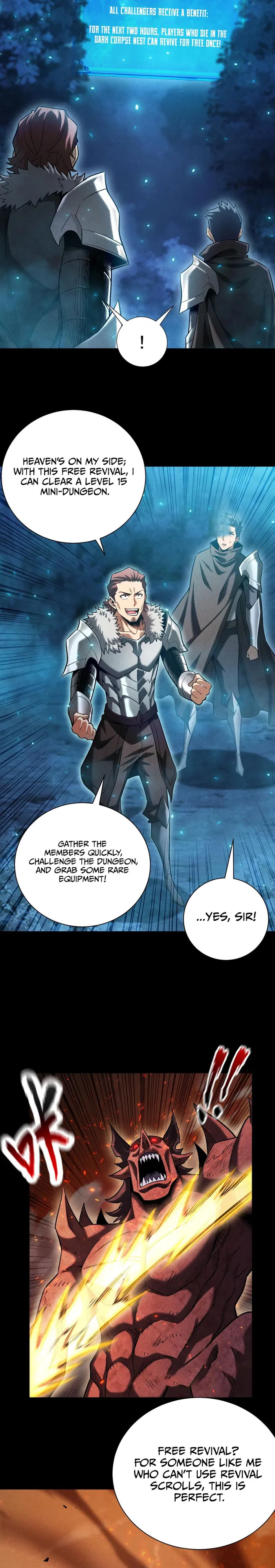 Read I Awoke as a God After Auto Battling For a Million Years EN Manga Online
