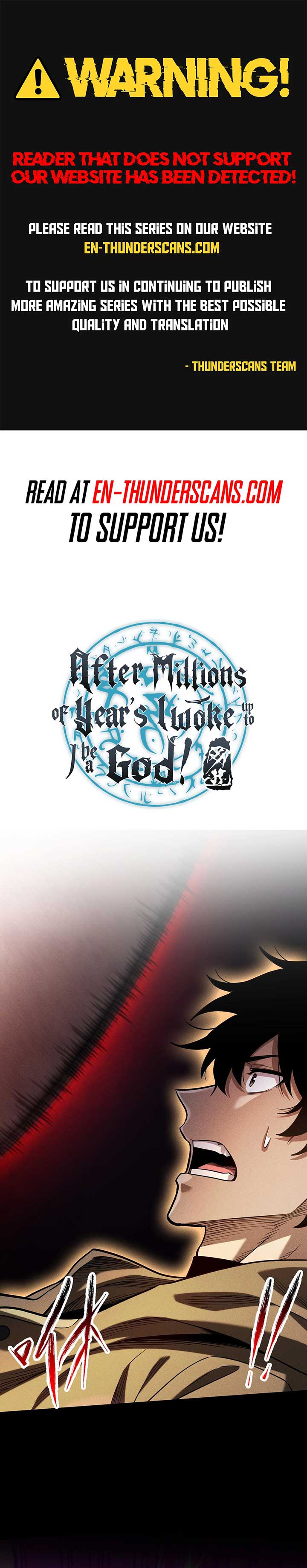 Read I Awoke as a God After Auto Battling For a Million Years EN Manga Online