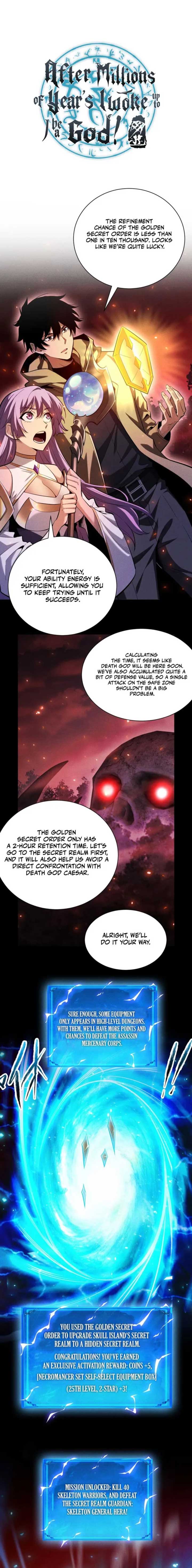 Read I Awoke as a God After Auto Battling For a Million Years EN Manga Online