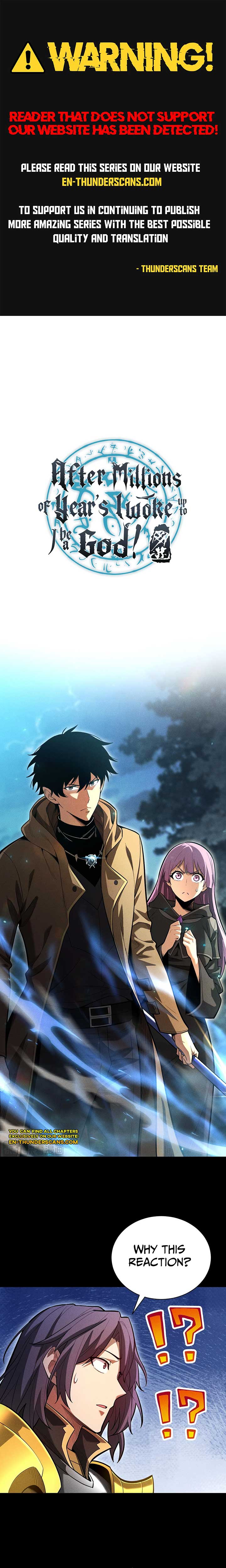 Read I Awoke as a God After Auto Battling For a Million Years EN Manga Online