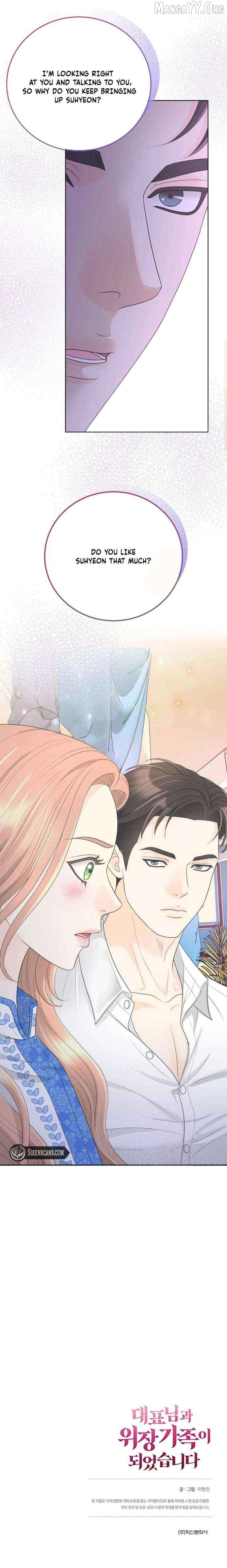 Read I Became a Fake Family With My Boss EN Manga Online