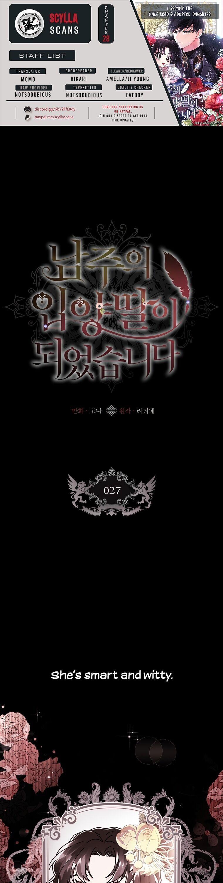 Read I Became the Male Lead’s Adopted Daughter EN Manga Online