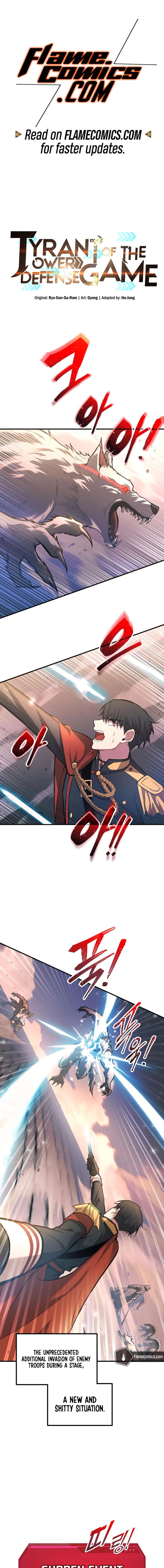 Read I Became the Tyrant of a Defence Game EN Manga Online