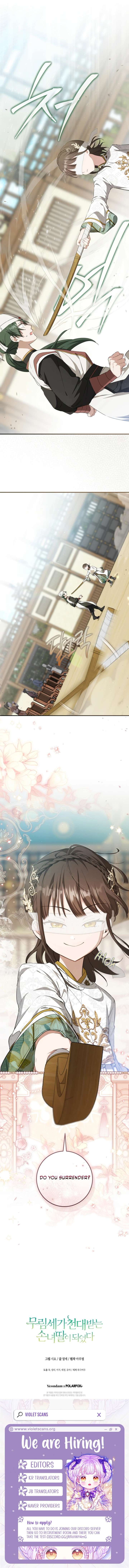 Read I became the Despised Granddaughter of the Powerful Martial Arts Family EN Manga Online