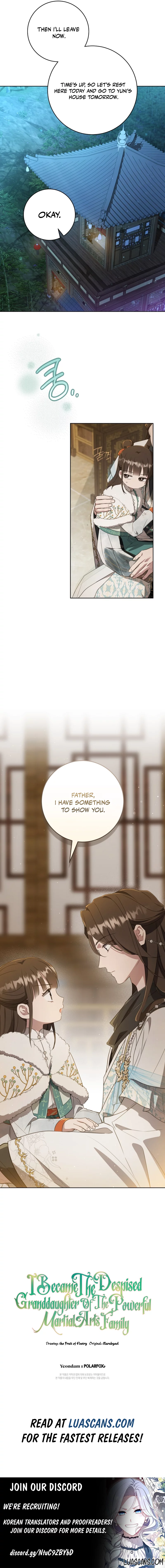 Read I became the Despised Granddaughter of the Powerful Martial Arts Family EN Manga Online